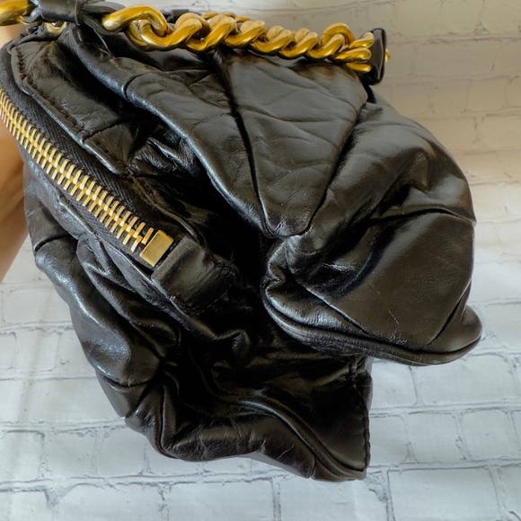 Marc Jacobs Black Quilted Leather Shoulder Bag with Dust Bag - Picture 8 of 16